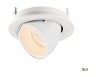 Светильник SLV NUMINOS® GIMBLE S, белый, 2700K, 20° (SLV_1005877)