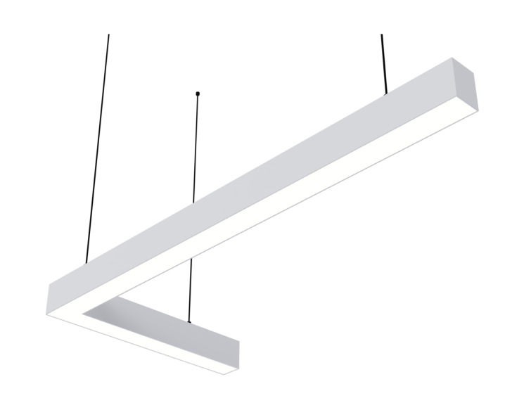 Подвесной светодиодный светильник Donolux, 57.6Вт, 3000K, белый (DL18516S081W57)