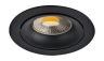 Встраиваемый светильник Donolux SATURN, черный (DL18412/01TR Black)