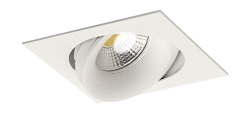 Встраиваемый поворотный светильник под сменную лампу Donolux SATURN, белый