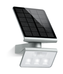 Светильник с датчиком движения Steinel XSolar L-S silver