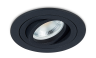 Светильник встраиваемый Donolux BASIS, круглый, черный (DL1521R1B)