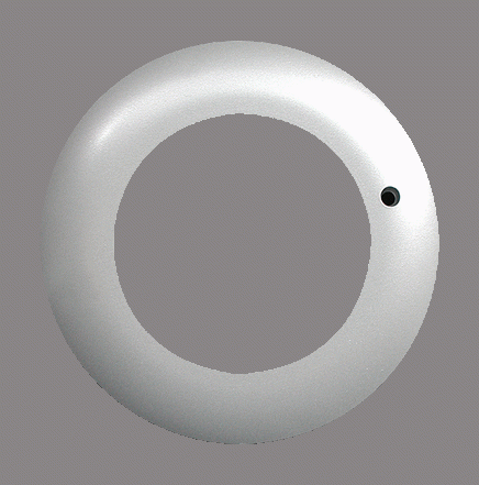 Декоративное кольцо B.E.G. Cover ring для PD2-M-2C-FC (Master) /серебристый (92281)