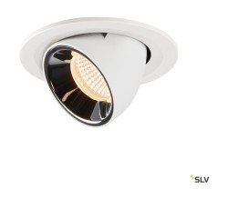 NUMINOS® GIMBLE S, белый встраиваемый потолочный светильник, 2700K 40°