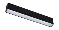Светодиодный светильник для магнитного шинопровода, 10Вт, черный