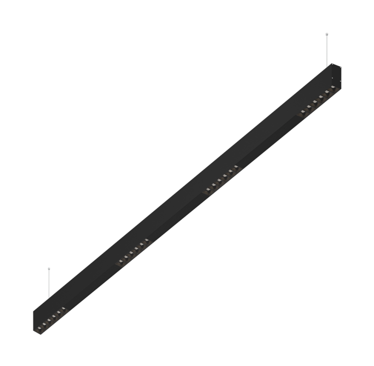 Подвесной светодиодный светильник 1,5м, 24Вт, 34°, черный (DL18515S121B24.34.1500BB)