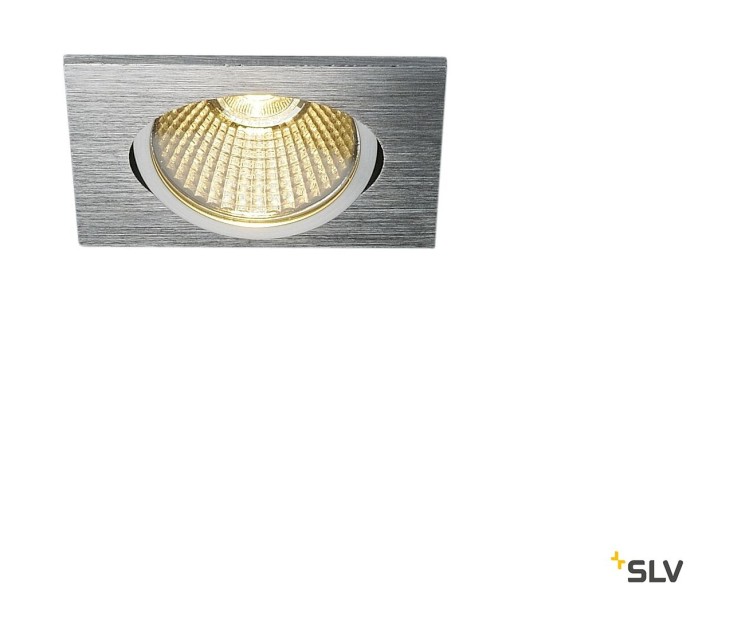 Угловой светодиодный потолочный светильник SLV NEW TRIA, серый, 1800-3000K, 7,2 Вт (SLV_1001993)