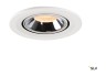 NUMINOS® GIMBLE S, белый встраиваемый потолочный светильник, 2700K 55° (SLV_1005884)