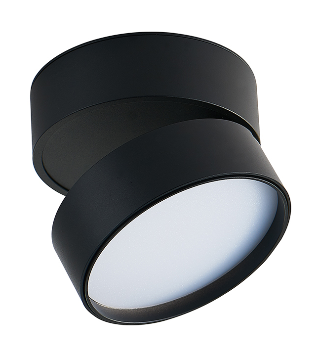 Накладной светодиодный светильник Donolux BLOOM, 18Вт, черный (DL18960R18W1B)