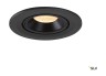 NUMINOS® GIMBLE S, встраиваемый потолочный светильник белый/хром, 2700K 55° (SLV_1005885)