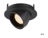 NUMINOS® GIMBLE S, встраиваемый потолочный светильник белый/хром, 2700K 55° (SLV_1005885)