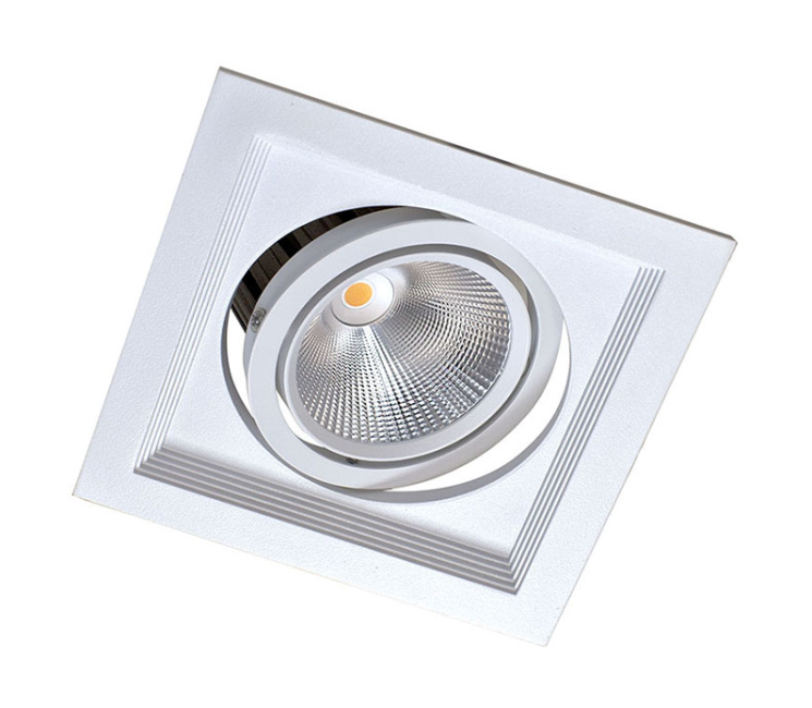 Встраиваемый светодиодный светильник Donolux ATOM, 15Вт, белый (DL18893/01 White SQ)