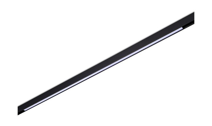 Led светильник Donolux для Slim Line, Line, 24Вт, L863xW11xH33 мм, 3000К, черный (DL20601WW24B)
