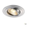Светильник SLV NEW TRIA 1, QPAR51, серый, макс. 50Вт