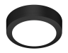 Накладной светодиодный светильник Donolux BARCELONA, 12Вт, черный (DL20451WNC12B R)