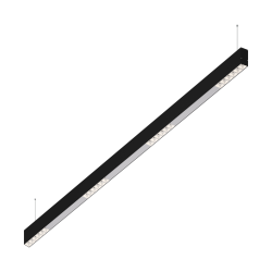 Подвесной светодиодный светильник 1,5м, 24Вт, 34°, черный