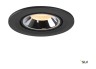 NUMINOS® GIMBLE S, черно-белый встраиваемый потолочный светильник, 3000K 20° (SLV_1005887)