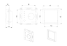 Регулятор температуры и датчик качества воздуха B.E.G. WS-VOC-HVAC-KNX (93806)