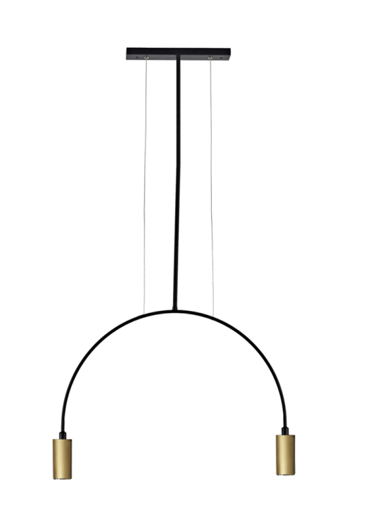 Подвесной светильник Donolux SAGA, латунь (S111018/2Brass)