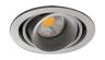 Встраиваемый светильник Donolux LUMME, серый (DL18615/01WW-R Silver Grey/Black)
