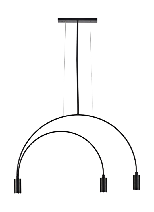 Подвесной светильник Donolux SAGA, 50Вт, черный (S111018/3)