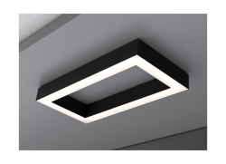 Накладной светодиодный светильник Donolux, 77Вт, 3000K, черный