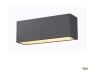 Светильник SLV SITRA M WL UP/DOWN, антрацит, IP44, 3000 К, 17 Вт (SLV_1005155)