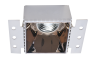 Светильник встраиваемый Donolux, MR16, LED, GU10, IP20, золото, W74.5хL78.5, Монтаж. 75х75 (DL18892/01SQ Gold)