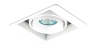 Встраиваемый светильник Donolux LUMME, GU10, белый (DL18615/01WW-SQ White/Black)
