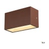 Светильник SLV SITRA M WL UP/DOWN, цвет ржавчины, IP44, 3000 К, 17 Вт