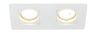 Светильник встраиваемый гипсовый Donolux ELEMENTARE, белый, 2xGU10 (DL271SQ2W)