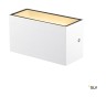 Светильник SLV SITRA M WL UP/DOWN, белый, IP44, 3000 К, 17 Вт (SLV_1005153)