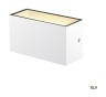 Светильник SLV SITRA M WL UP/DOWN, белый, IP44, 3000 К, 17 Вт (SLV_1005153)