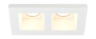 Светильник встраиваемый гипсовый Donolux ELEMENTARE, 2xGU10 (DL270SQ2W)