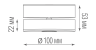 Накладной светодиодный светильник Donolux SUN, 12Вт, белый (DL18962R12W1W)