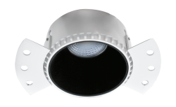 Светильник встраиваемый Donolux, MR16, LED, GU10, IP20, черный , D85хH55 мм. Монтаж. D85м