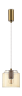 Подвесной светильник Donolux ELEGANZA, 1хЕ27 40Вт, янтарный (S111056.1Amber)