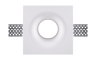 Светильник встраиваемый гипсовый Donolux ELEMENTARE, квадратный, белый (DL228G)
