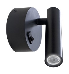 Настенный светодиодный светильник Donolux JUM, черный, 2Вт