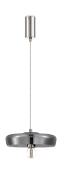 Подвесной светильник Donolux ELEGANZA, D240xH65 мм, 1хЕ27, 40Вт, дымчатый