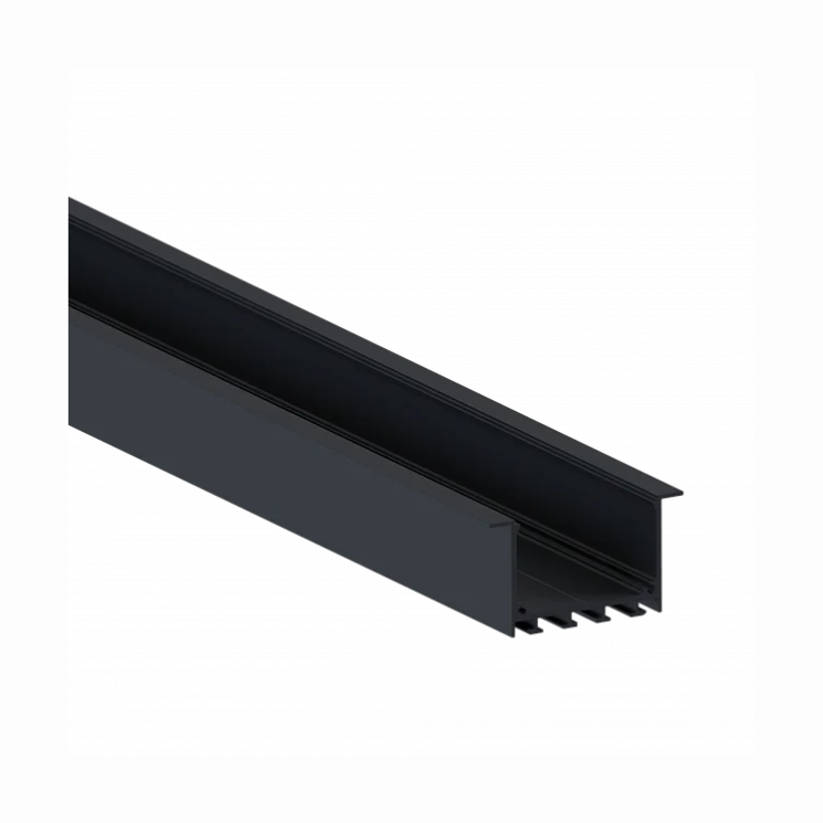 Встраиваемый алюминиевый профиль 65х35х2000 (L18529RAL9005)