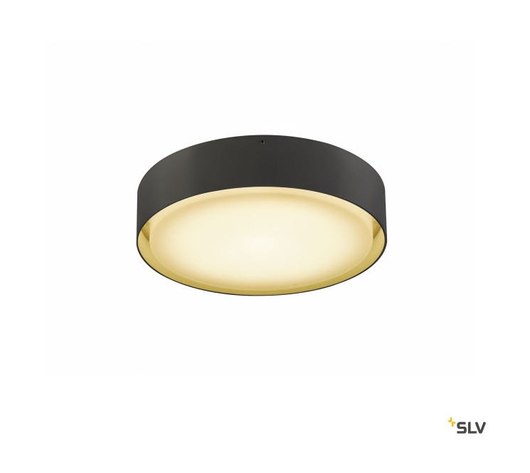 LIPA CL, LED Наружный накладной потолочный светильник, IP54, антрацит, 3000/4000K (SLV_1001856)