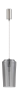 Подвесной светильник Donolux ELEGANZA, D150xH270 мм, 1хЕ27, 40Вт, дымчатый (S111058.1Smoky)
