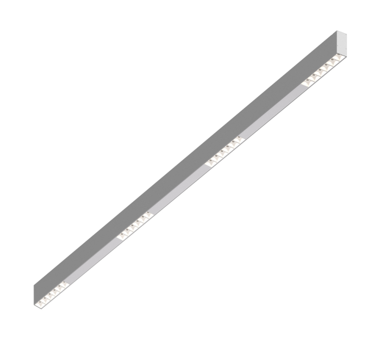 Накладной светодиодный светильник 1,5м, 24Вт, 34°, алюминий (DL18515C121A24.34.1500WW)