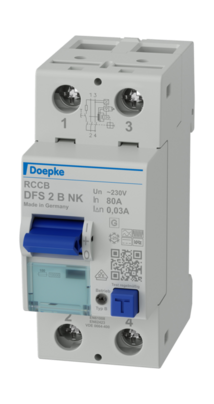 Устройство защитного отключения Doepke DFS 2 080-2/0,03-B NK (09154595)