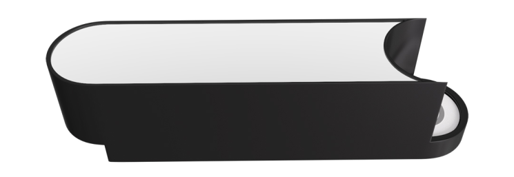 Светодиодный светильник, 5Вт, черный (DL20192R5N1BA)