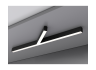Накладной светодиодный светильник Donolux, 76.8Вт, 3000K, черный (DL18516C041B77)