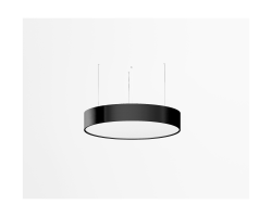 Подвесной светодиодный светильник Donolux PLATO SP, 156Вт, 3000К, черный