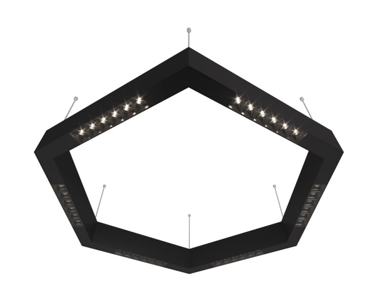 Подвесной светодиодный светильник 0,7м, 36Вт, 34°, черный (DL18515S111B36.34.700BB)