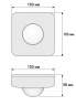 Датчик движения QENVI MD-CS 360/20 3D (1103)